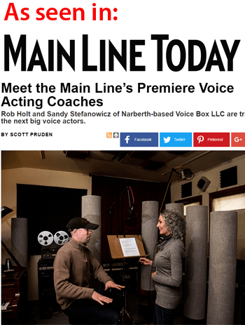 Voice Box Voice Overs - Main Line Today 